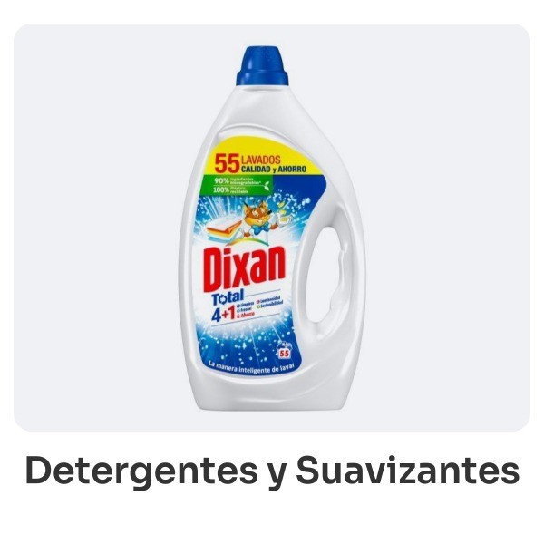 Detergentes y suavizantes
