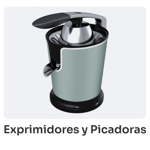 Exprimidores y picadoras