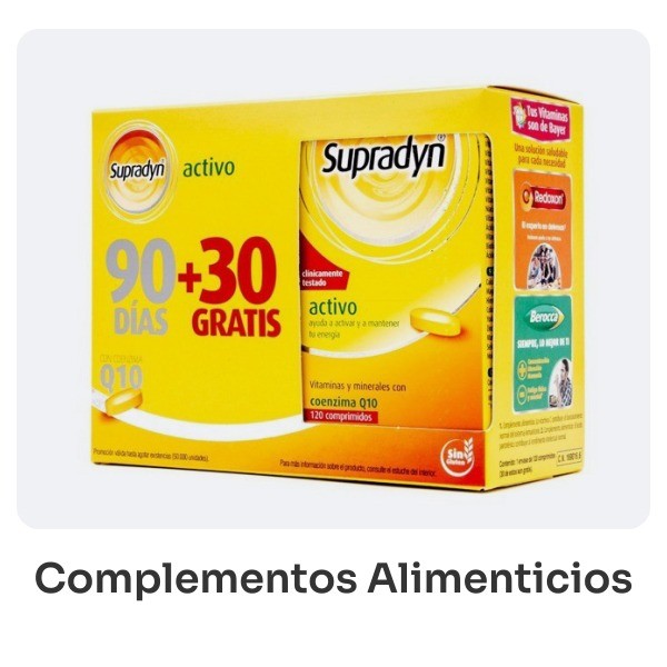 Complementos alimenticios
