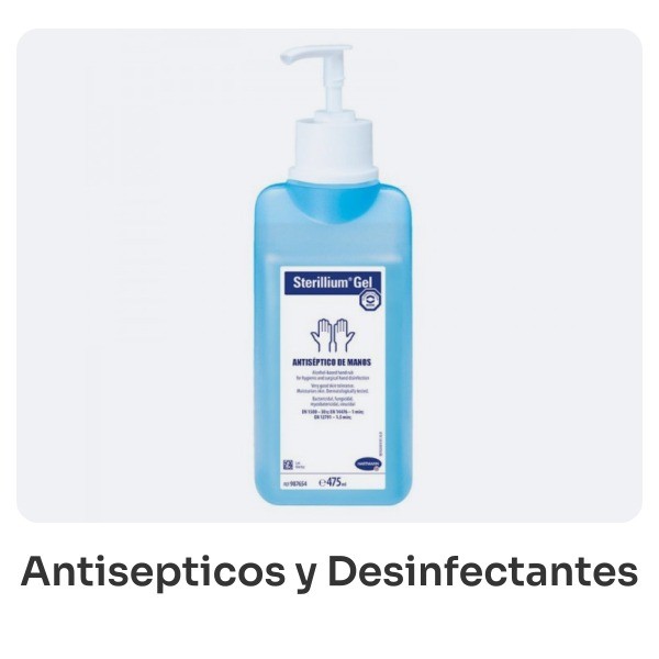 Antisépticos y desinfectantes