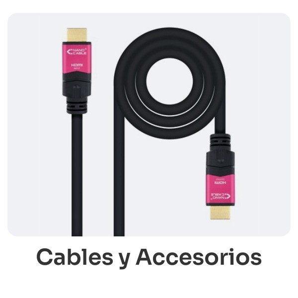 Cables y accesorios PC