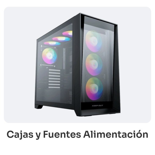 Cajas y Fuentes de Alimentación