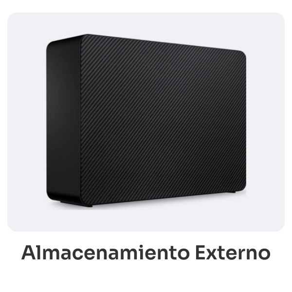 Almacenamiento externo