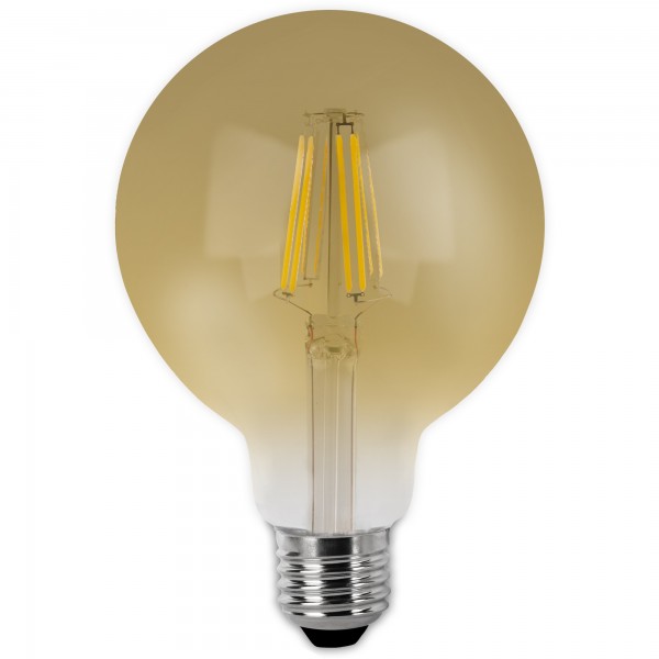Bomb.led filam.vintage globo  g80 e27 6w (caja de 6 unidades)