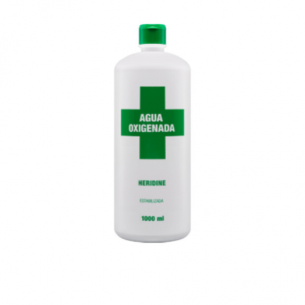 Interapothek Agua Oxigenada Heridine 1 L