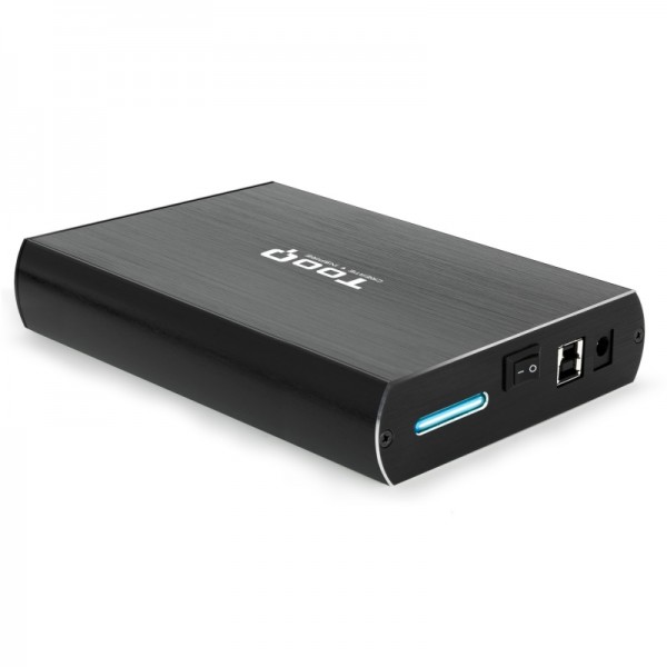 Tooq tqe-3531b caja hdd 3.5" usb 3.1gen1 negra