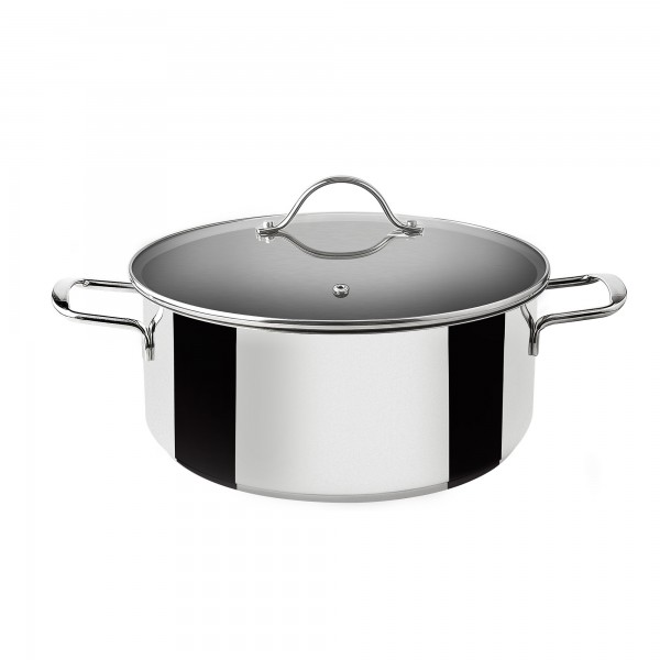 Cacerola supreme inox. 18 cm.