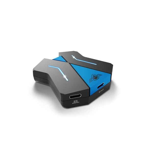 Spirit of gamer hub crossgame negro y azul