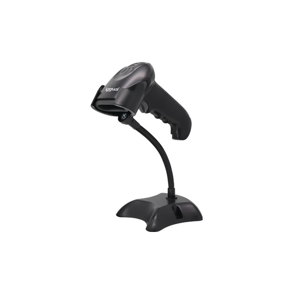 Iggual lector código barras 2d usb gatillo soporte