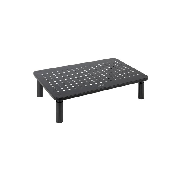 Tooq tqmr086 soporte elevador monitores negro
