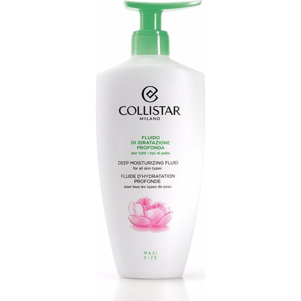 Collistar deep moisturizing fluido todo tipo de piel 400ml